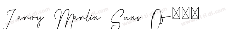Leroy Merlin Sans Of字体转换